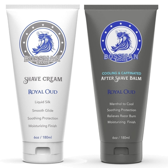 Bossman Shaving Cream and Aftershave set - Picture 1 of 4